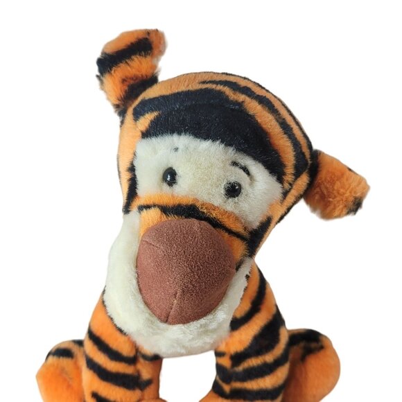Disney Tigger Plush Stuffed Animal Orange Black 15" Winnie The Pooh Striped Toy - Picture 2 of 9